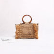 Fashion Simple One-shoulder Diagonal Woven Bag - Dazpy