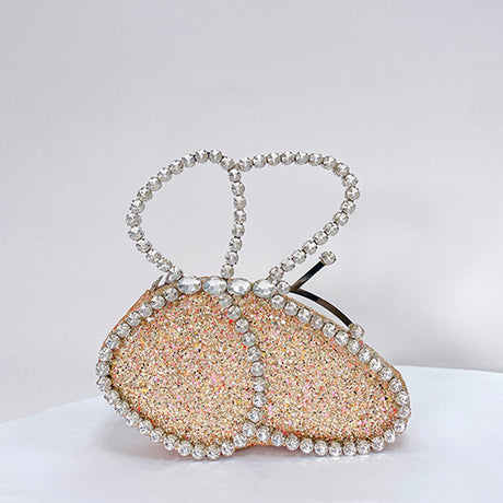 Butterfly Handbag Rhinestone Lady - Dazpy