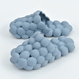 Outer Wear Creative Herringbone Baotou Thick-soled Bathroom Slippers - Dazpy