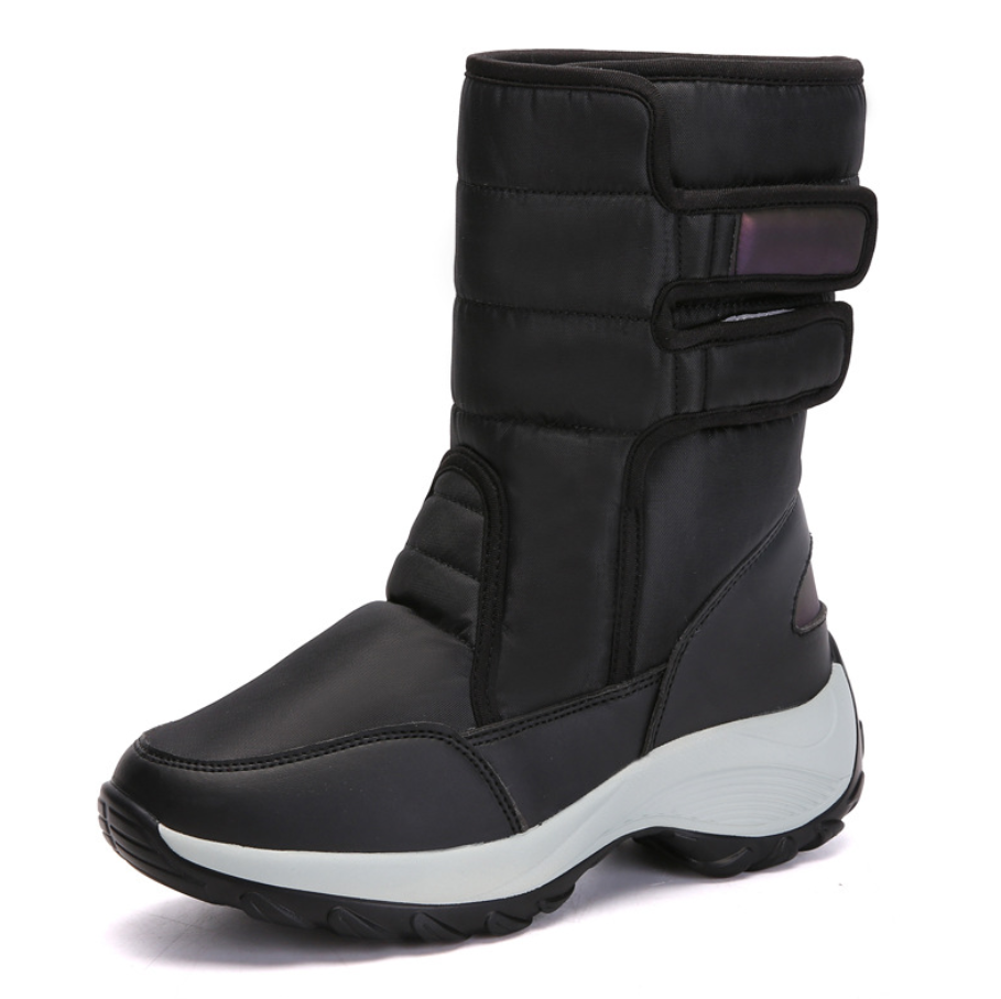 Winter Boots Comfortable Keep Warm Snow Boots Ladies Non-slip Wearable Female Boots - Dazpy