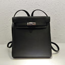 Backpack first layer cowhide school bag