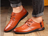 Men's soft bottom leather shoes - Dazpy