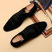 Business Casual Three-Joint Men's Leather Shoes - Dazpy