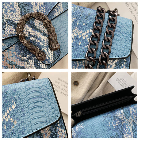 Snake cross shoulder bag - Dazpy