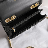 Women's Single Shoulder Crossbody Pleated Chain Bag - Dazpy