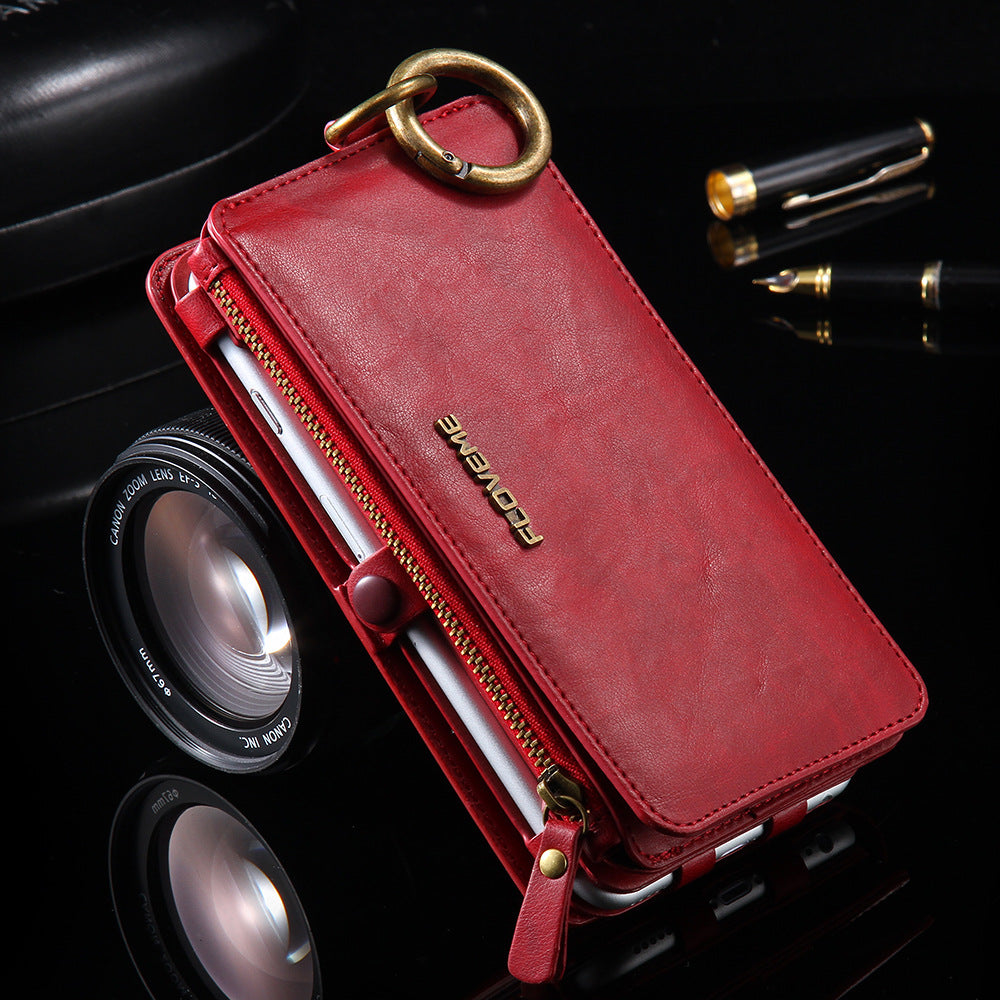 Luxury PU Leather Case For 8 Plus X XR XS Max 11 Flip Stand Wallet Cases For  8 7 Plus 6s SE Pouch Capinhas - Dazpy