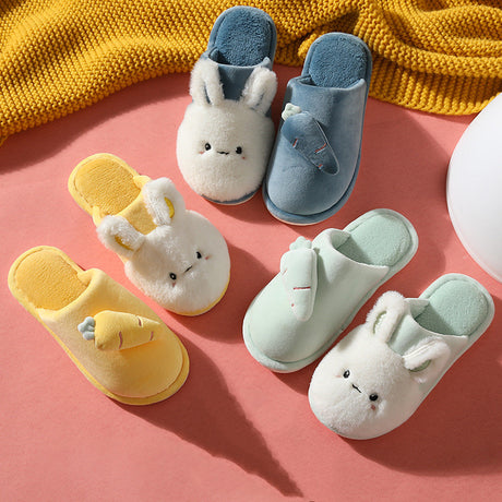 Cute cartoon rabbit cotton slippers - Dazpy