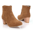 Thick and frosted tube boots