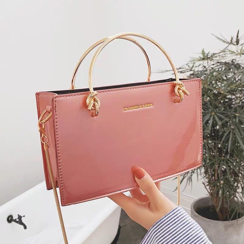 One Shoulder Messenger Fashion Chain Small Square Bag - Dazpy