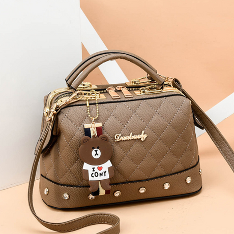 2021 autumn and winter trend new single shoulder diagonal small bag Korean fashion handbag small square bag - Dazpy