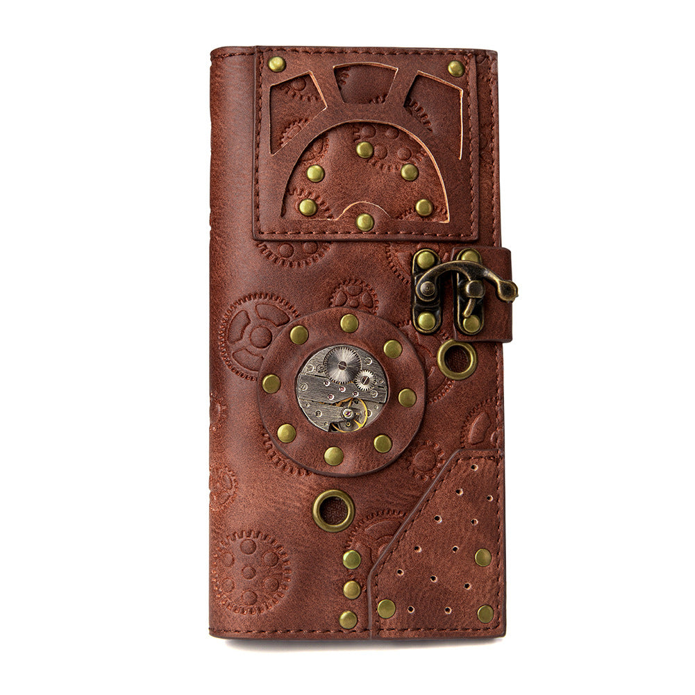 Steampunk ladies long wallet - Dazpy