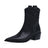 Pointed toe high heel boots