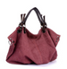 Fashion Cloth One Shoulder Lady Cross Strap Dumpling Canvas Bag Large Capacity Canvas Bag - Dazpy