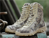 Python pattern desert tactical boots - Dazpy