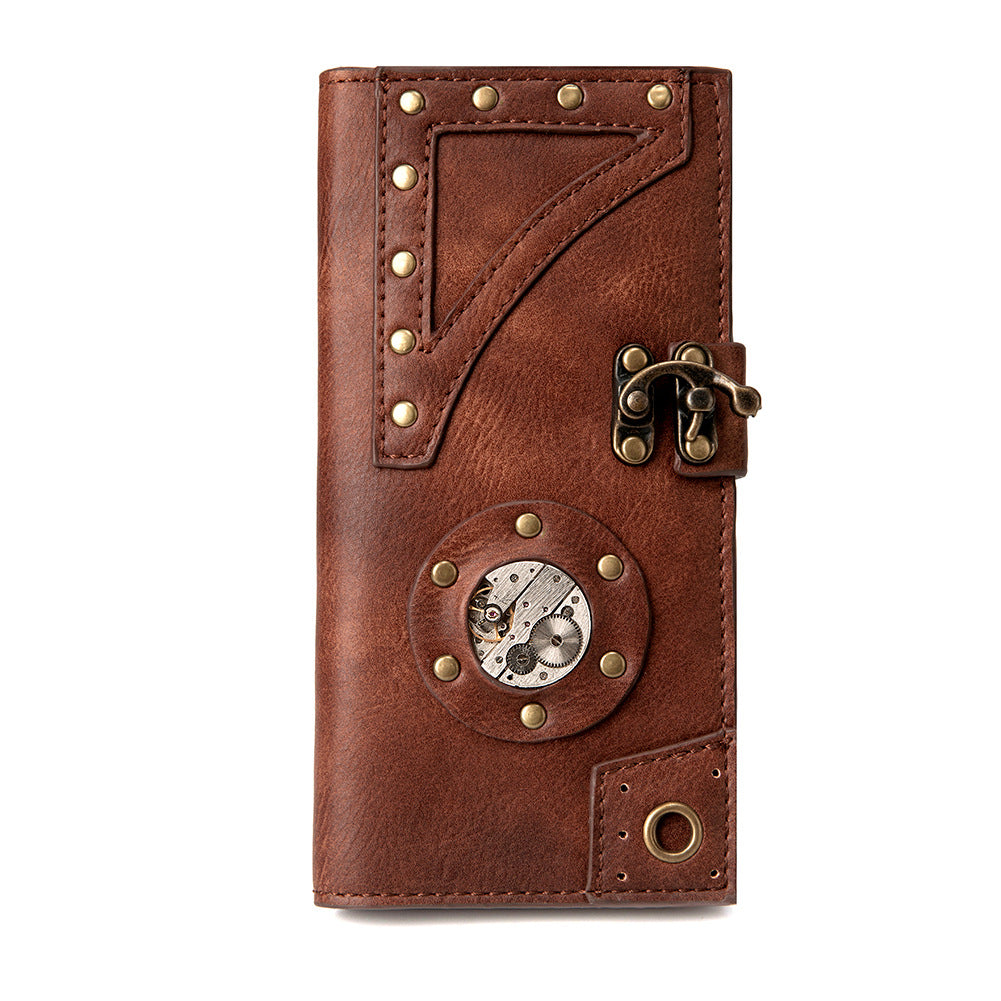 Steampunk ladies long wallet - Dazpy