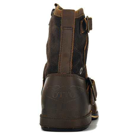 Men's leather Martin boots - Dazpy