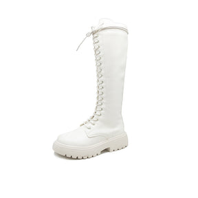 Women's Autumn Vintage British Long Knight Boots