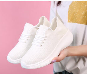 Women's soft bottom mesh casual shoes