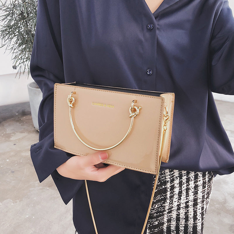 One Shoulder Messenger Fashion Chain Small Square Bag - Dazpy