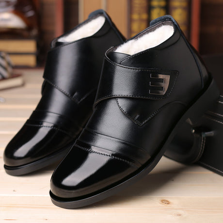 Leather business casual shoes - Dazpy