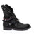 Studded side zipper Martin boots