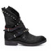 Studded side zipper Martin boots - Dazpy