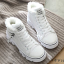 Korean version of non-slip and velvet warm snow boots