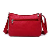 Fashion Women Soft Leather Shoulder Bag - Dazpy