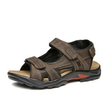 Outdoor Sandals Beach Leather Roman Sandals - Dazpy