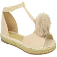 Hairball espadrilles flat sandals - Dazpy