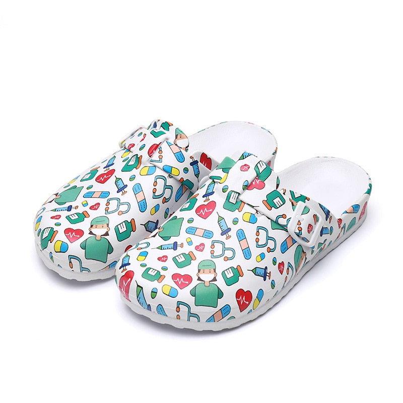 Waterproof slippers for female nurses - Dazpy