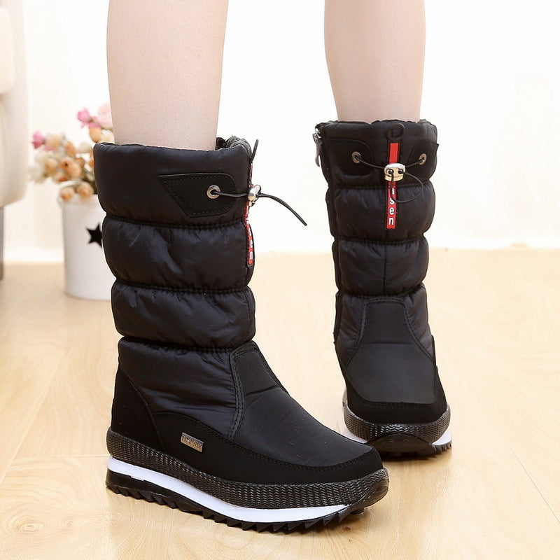 Winter thick waterproof and anti-ski boots - Dazpy