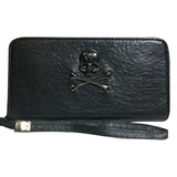 Women's skull soft wallet - Dazpy