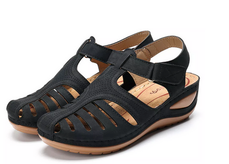 Women Lightweight Casual Shoes Hollow Out Soft Sole Sandals - Dazpy