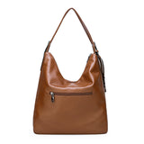 Soft leather shoulder bag - Dazpy