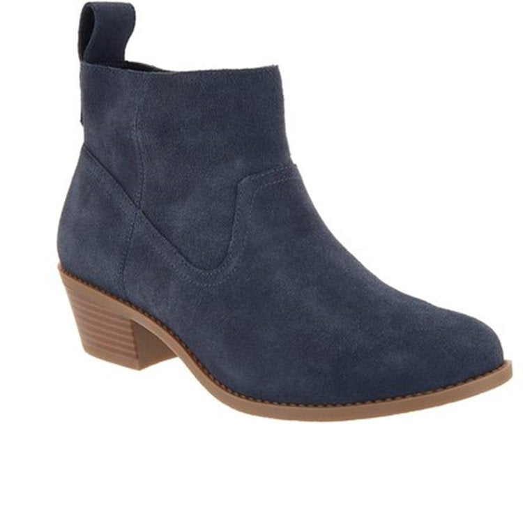 New British Style Martin Boots Thick Mid-heel - Dazpy