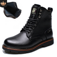 2021 autumn men's casual Martin boots men's plus velvet boots, Europe and the United States men's shoes fashion military boots - Dazpy