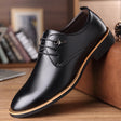 Leather breathable low top shoes - Dazpy