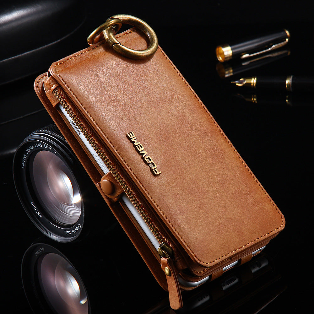 Luxury PU Leather Case For 8 Plus X XR XS Max 11 Flip Stand Wallet Cases For  8 7 Plus 6s SE Pouch Capinhas - Dazpy