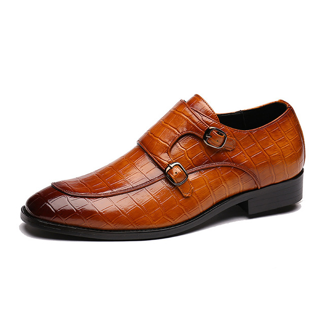 Business pointed leather shoes - Dazpy