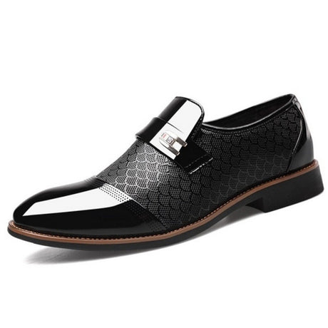 Men's leather shoes men's casual shoes - Dazpy