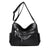 Casual soft leather diagonal bag