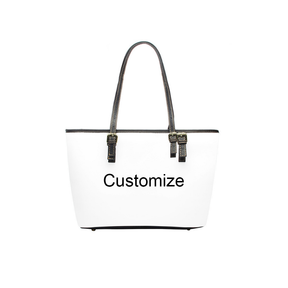 Custom Print Fashion Women Shoulder Bags and Handbags 2pcs/Set Waterpoof Adjustable Shoulder Bag Strap PU Leather