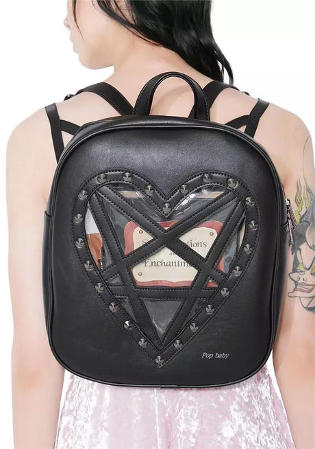 Love rivet backpack - Dazpy