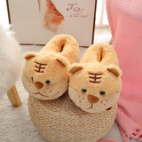 Winter Warm Student Dormitory Plush Cotton Slippers - Dazpy