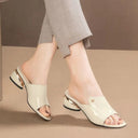 Temperament Casual Fashion Wear Trendy Lazy Half Slippers