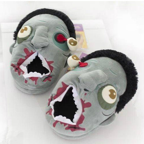 The Walking Dead Halloween Funny Zombie Slippers - Dazpy