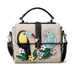 Fashion Two-Color Parrot One Shoulder Messenger Small Square Bag - Dazpy