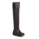 Stretch Over The Knee Boots Women's Thick Heel Long Boots