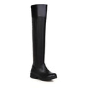 Stretch Over The Knee Boots Women's Thick Heel Long Boots